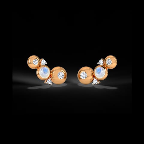 Callisto Gemstone Stud Earrings