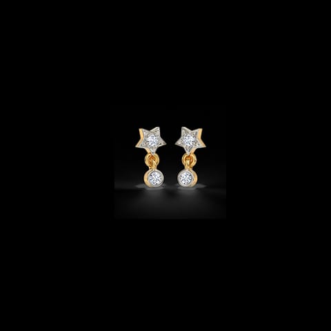 Star Shine Diamond Drop Earrings Star Shine Diamond Drop Earrings