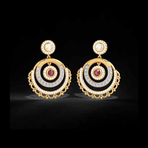 Debanjana Diamond Drop Earrings