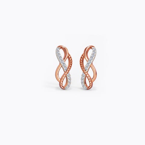 Arden Infinity Diamond Stud Earrings Arden Infinity Diamond Stud Earrings