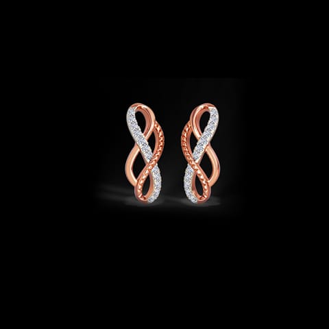 Arden Infinity Diamond Stud Earrings Arden Infinity Diamond Stud Earrings