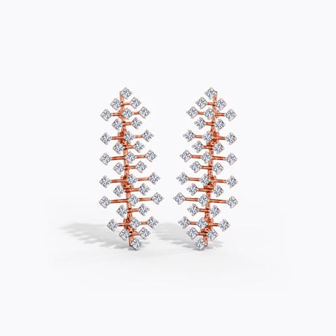 Pallie Diamond Drop Earrings