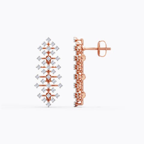 Pallie Diamond Drop Earrings Pallie Diamond Drop Earrings