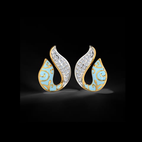 Akilah Diamond Stud Earrings Akilah Diamond Stud Earrings