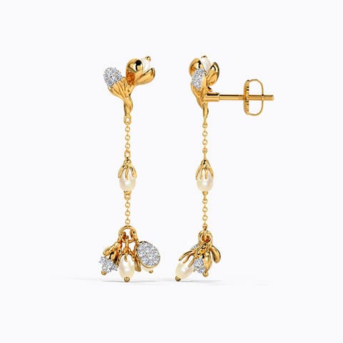 Meghraa Pearl Drop Earrings