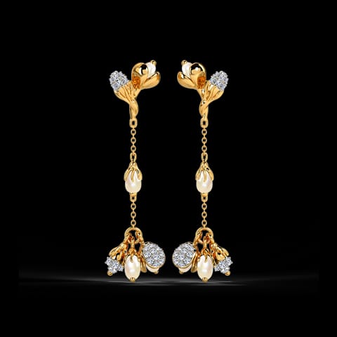 Meghraa Pearl Drop Earrings