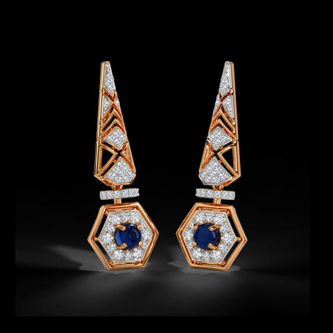 Liya Gemstone Drop Earrings