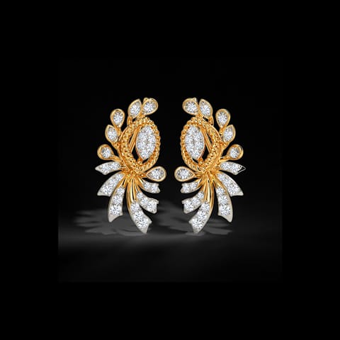 Aanchal Gleaming Diamond Ear cuffs