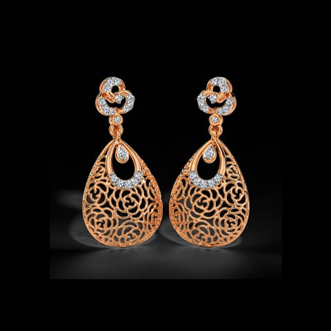 Rosetta Diamond Drop Earrings Rosetta Diamond Drop Earrings