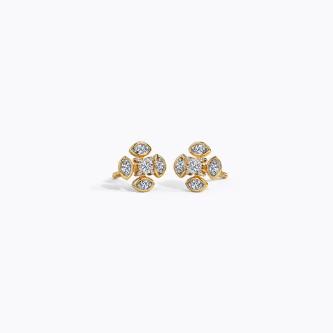 Jovial Diamond Stud Earrings Jovial Diamond Stud Earrings