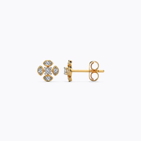 Jovial Diamond Stud Earrings Jovial Diamond Stud Earrings