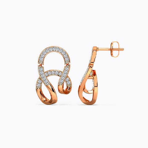 Sheen Curves Diamond Stud Earrings Sheen Curves Diamond Stud Earrings
