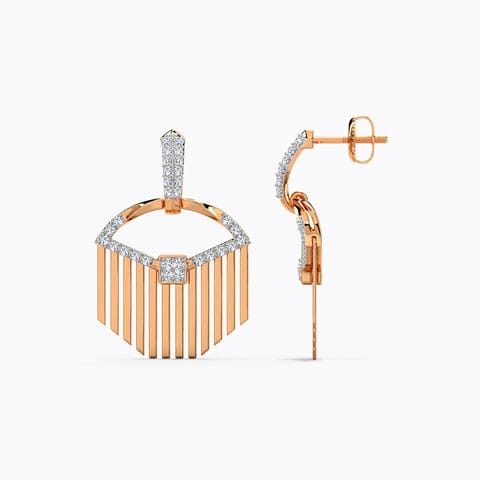 Shyline Diamond Drop Earrings Shyline Diamond Drop Earrings