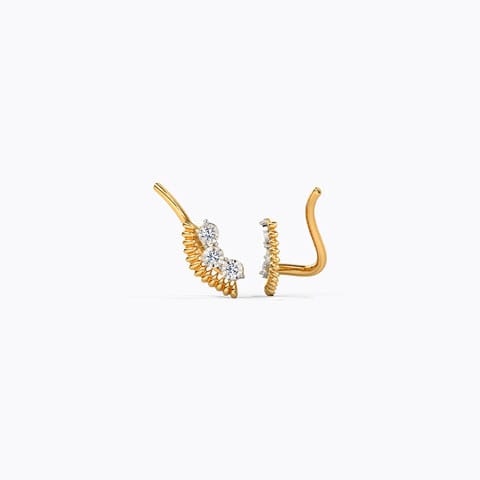 Anshika Linear Diamond Ear Cuffs Anshika Linear Diamond Ear Cuffs
