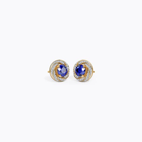 Shining Sphere Gemstone Stud Earrings Shining Sphere Gemstone Stud Earrings