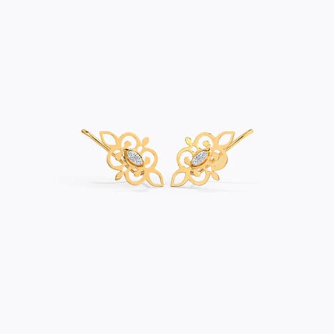 Dazzling Diamond Drop Earrings