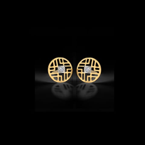 Maze Diamond Multiwear Stud Earrings Maze Diamond Multiwear Stud Earrings