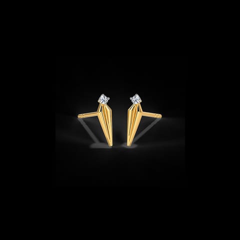 Spear Diamond Stud Earrings Spear Diamond Stud Earrings
