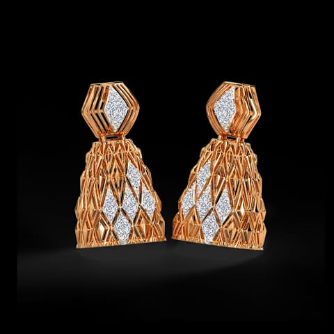 Nafiza Diamond Jhumkas Nafiza Diamond Jhumkas