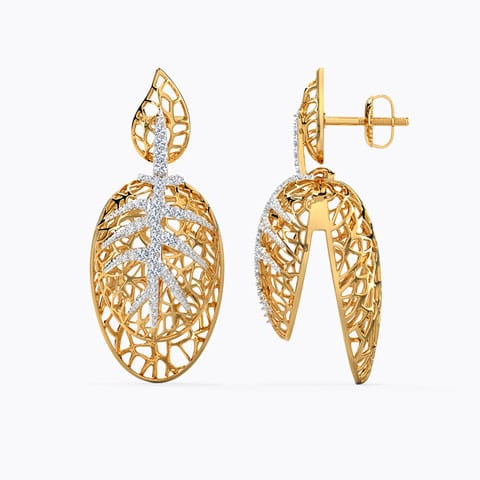 Reyah Diamond Jhumkas Reyah Diamond Jhumkas