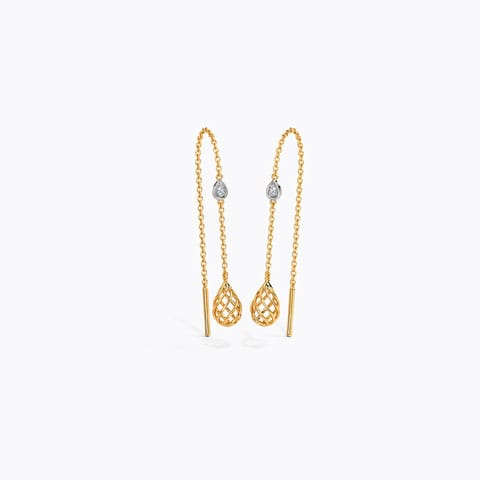  Sway Diamond Sui Dhaga Earrings