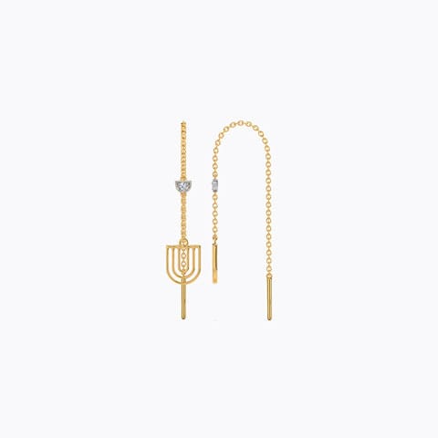 Sunshine Diamond Sui Dhaga Earrings Sunshine Diamond Sui Dhaga Earrings