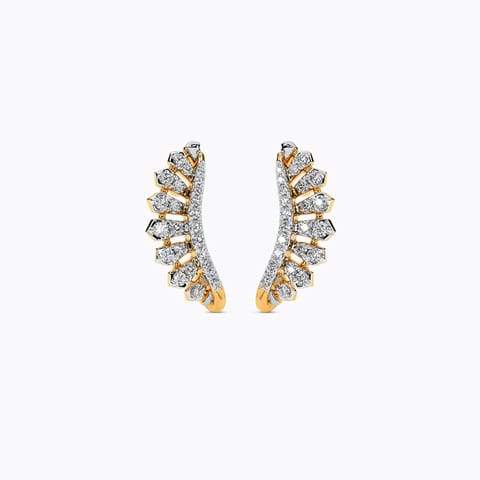 Klara Diamond Hoop Earrings Klara Diamond Hoop Earrings