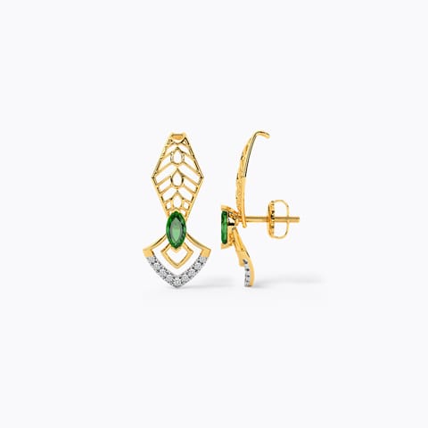 Alora Gemstone Suspender Earrings Alora Gemstone Suspender Earrings