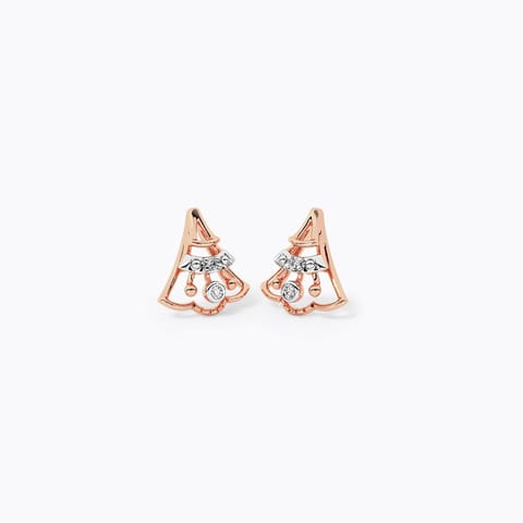 Gem Gaze Diamond Stud Earrings