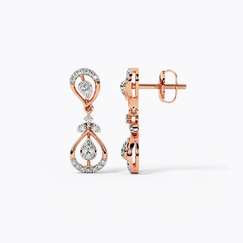 Luxe Liason Diamond Drop Earrings Luxe Liason Diamond Drop Earrings