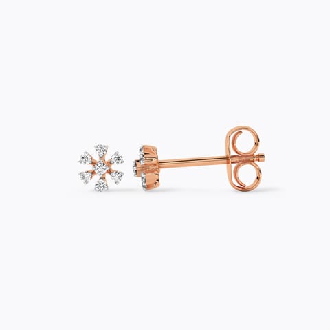 Sparkling Daisy Diamond Stud Earrings Sparkling Daisy Diamond Stud Earrings