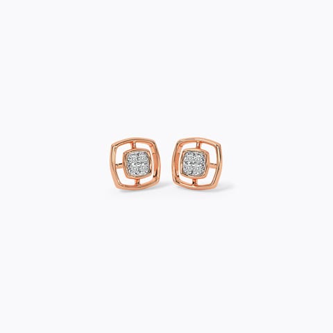 Radiant Duo Diamond Stud Earrings Radiant Duo Diamond Stud Earrings