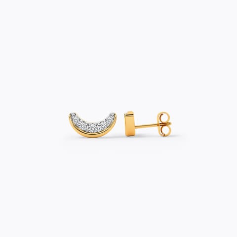 Moonlit Spark Diamond Stud Earrings Moonlit Spark Diamond Stud Earrings