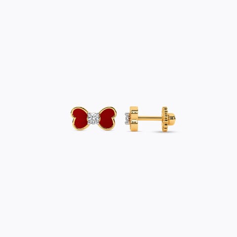 Snow White Bow Earrings Snow White Bow Earrings