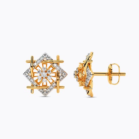Amara Diamond Stud Earrings Amara Diamond Stud Earrings