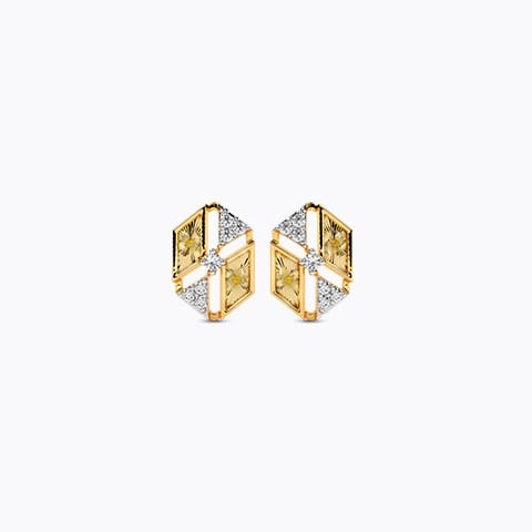 Festivity Facet Diamond Stud Earrings Festivity Facet Diamond Stud Earrings