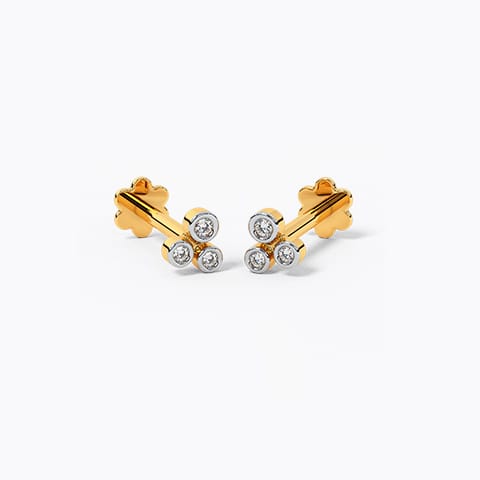 Lustre Multipierce Diamond Stud Earrings Lustre Multipierce Diamond Stud Earrings