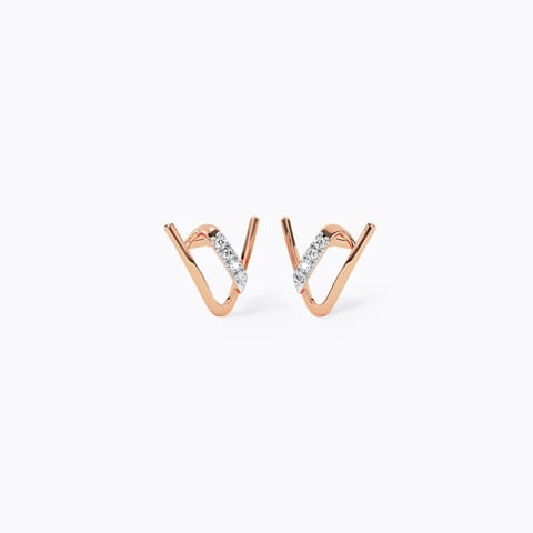 Izzie Diamond Stud Earrings