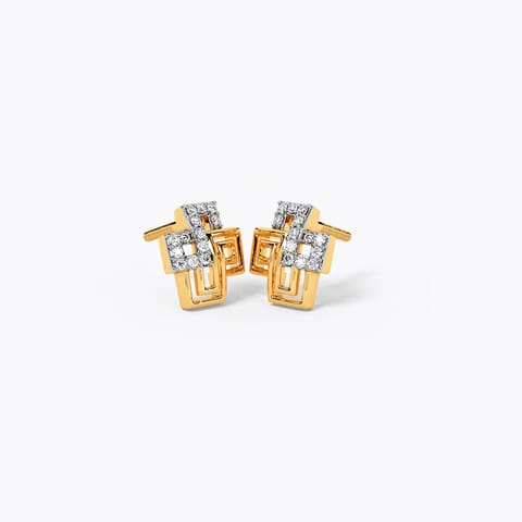 Cubist Diamond Stud Earrings Cubist Diamond Stud Earrings