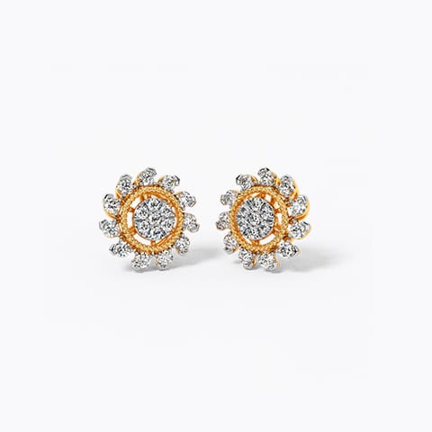 Jessica Diamond Stud Earrings