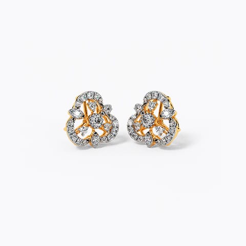 Emily Diamond Stud Earrings