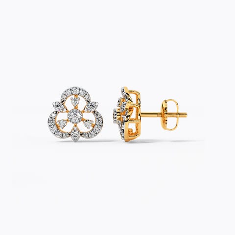 Emily Diamond Stud Earrings