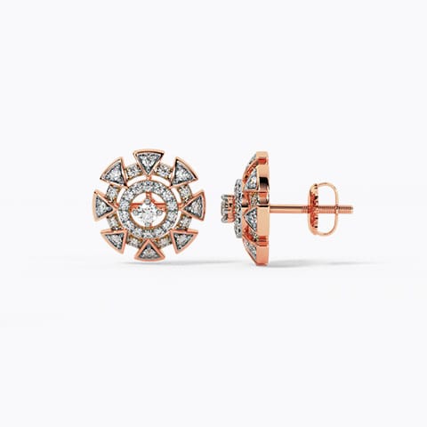 Christine Diamond Stud Earrings
