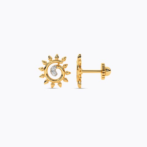 Disney's Lion King Spiral Sparkle Kids Diamond Stud Earrings Disney's Lion King Spiral Sparkle Kids Diamond Stud Earrings