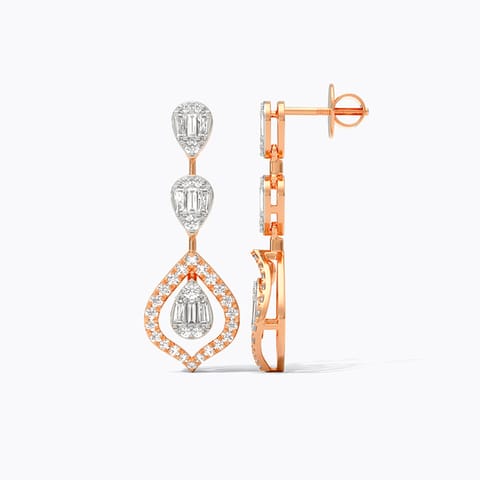 Sovereign Shimmer Diamond Drop Earrings Sovereign Shimmer Diamond Drop Earrings