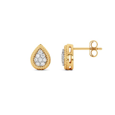 Classy Diamond Stud Earrings