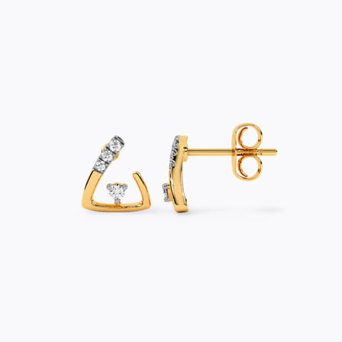 Orb Ties Diamond Stud Earrings Orb Ties Diamond Stud Earrings