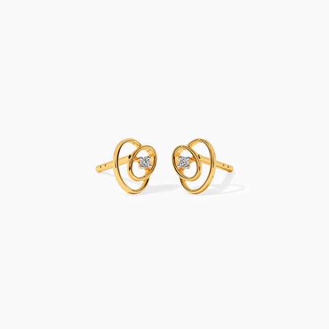 Pebble Pop Diamond Stud Earrings