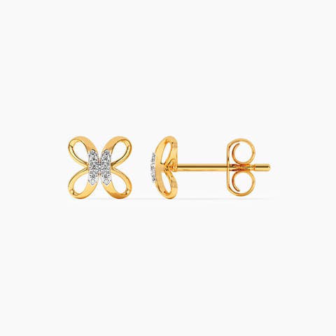 Selis Diamond Stud Earrings Selis Diamond Stud Earrings