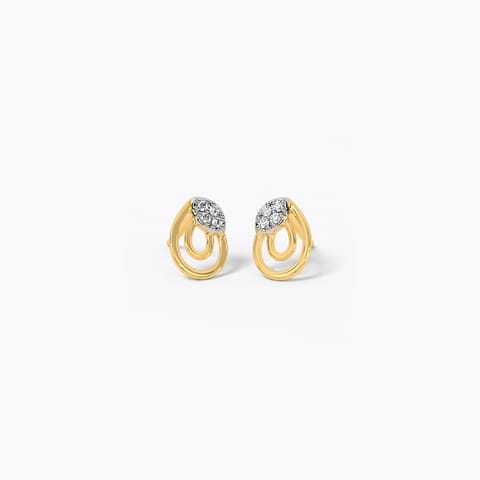 Orchard Diamond Stud Earrings